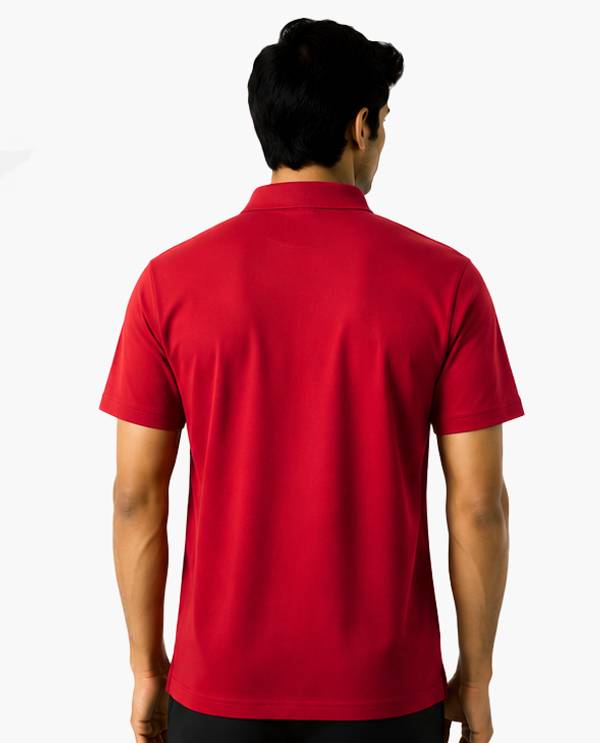 Bordo Polo Yaka Tişört