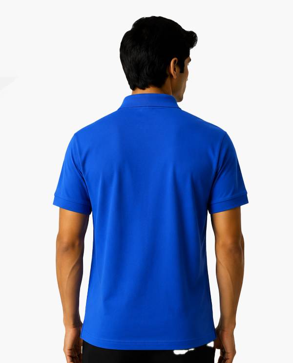 Saka Mavisi Polo Yaka Tişört