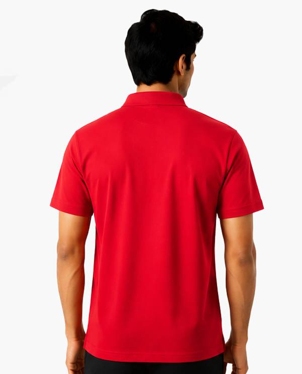Kırmızı Polo Yaka Tişört
