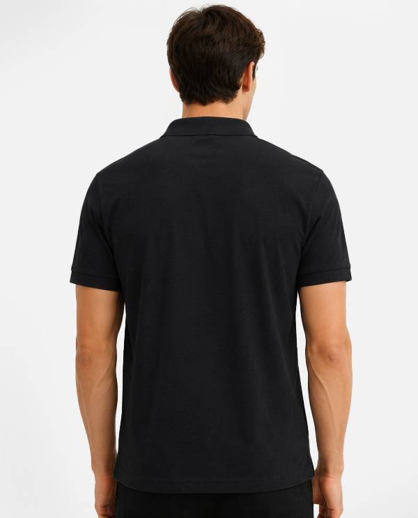 Siyah Polo Yaka Tişört